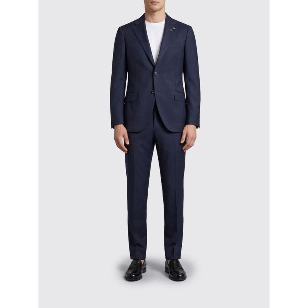 Lardini Suit Men Navy
